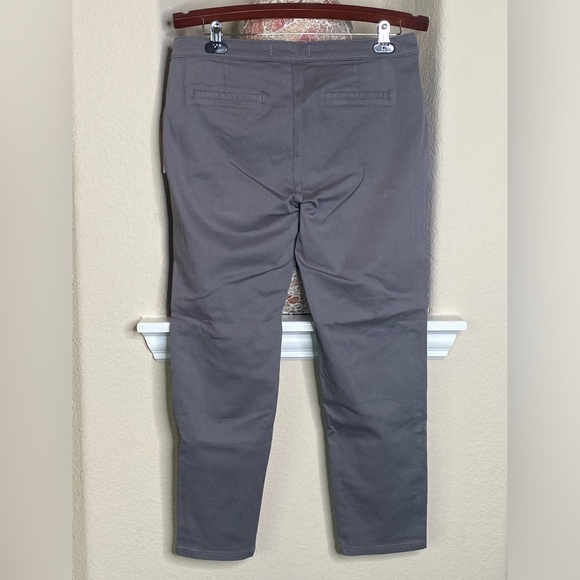 Lila Ryan The Zuri Tapered Pants Steel Grey Size 12 - Picture 4 of 6